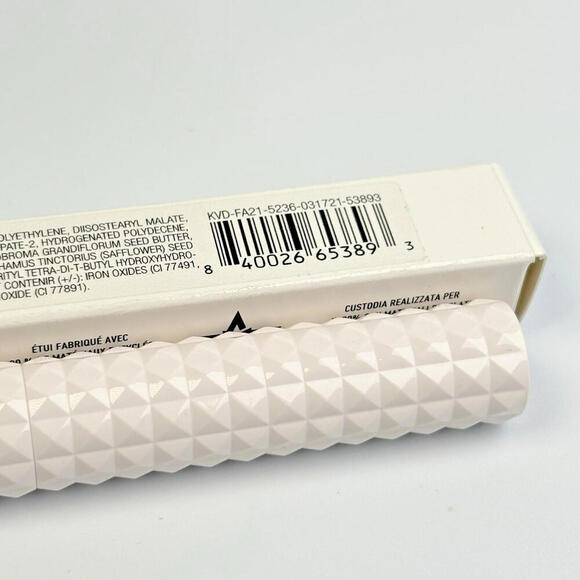 Kat Von D Epic Kiss Vegan Butter Lipstick #120 Womankind  KVD 0.02oz New in Box - Picture 3 of 3